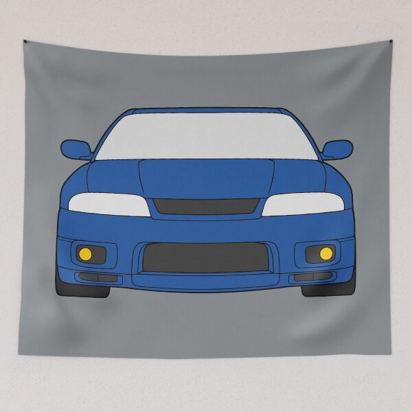 Item preview, Nissan Skyline R33 GTR blue color designed and sold by EdimDesign.