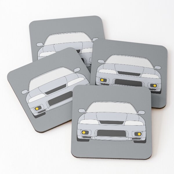 Item preview, Nissan Skyline R33 GTR silver color designed and sold by EdimDesign.