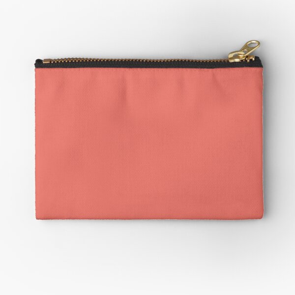 Peach Echo 16-1548 TCX | Pantone | Color Trends | Spring Summer 2016 | Solid Colors | Fashion Colors | Zipper Pouch
