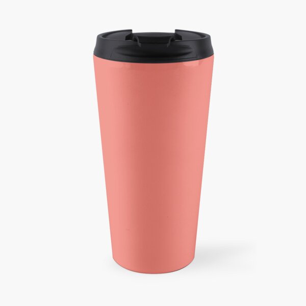 Peach Echo 16-1548 TCX | Pantone | Color Trends | Spring Summer 2016 | Solid Colors | Fashion Colors | Travel Mug