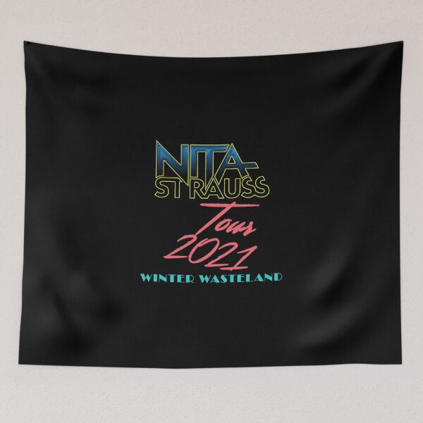 Item preview, Fourit Nita Strauss Winter Wasteland Tour 2021 Pullover Sweatshirt designed and sold by Declinedfisher.