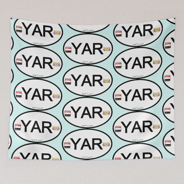 Item preview, Yemen country code vehicle registration  designed and sold by Travellerz.