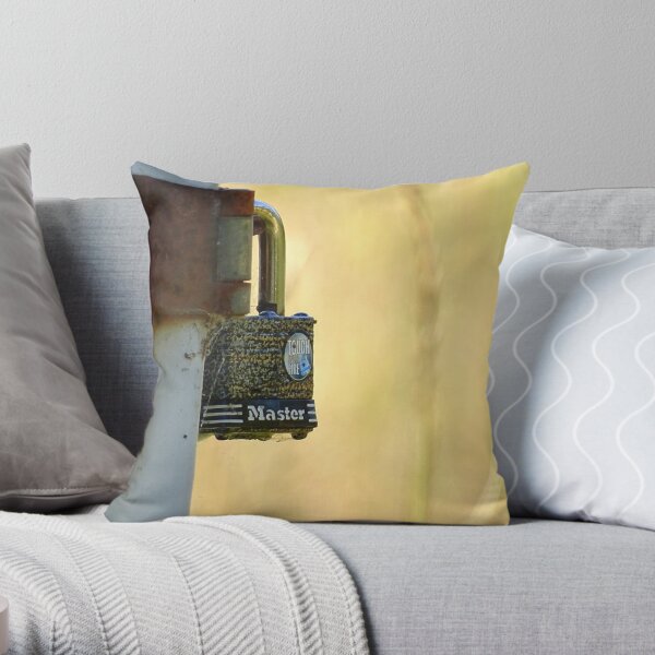 Lock Throw Pillow