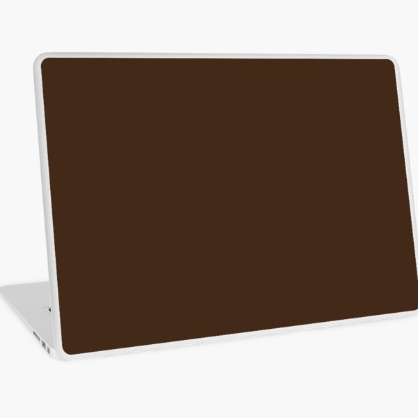 Chocolate Brown | Dark Brown | Solid Color |  Laptop Skin