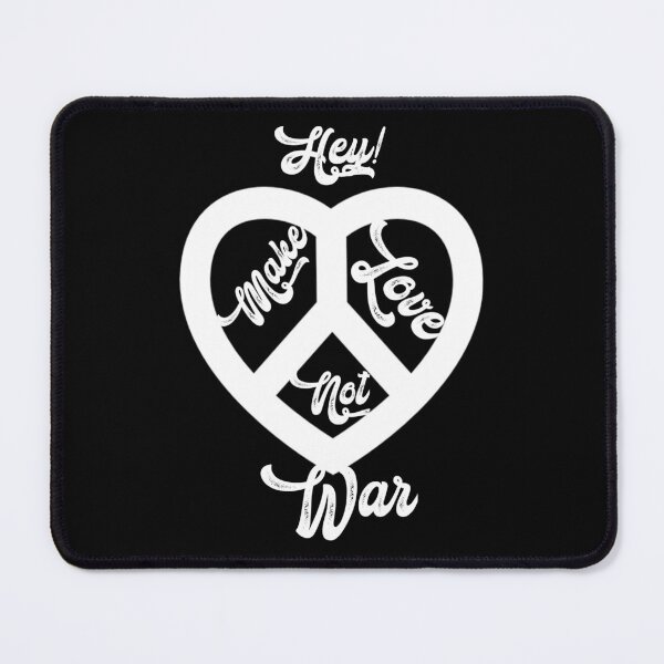 Item preview, Hey! Make love not war, original slogan,V777.  designed and sold by Chakilogy.