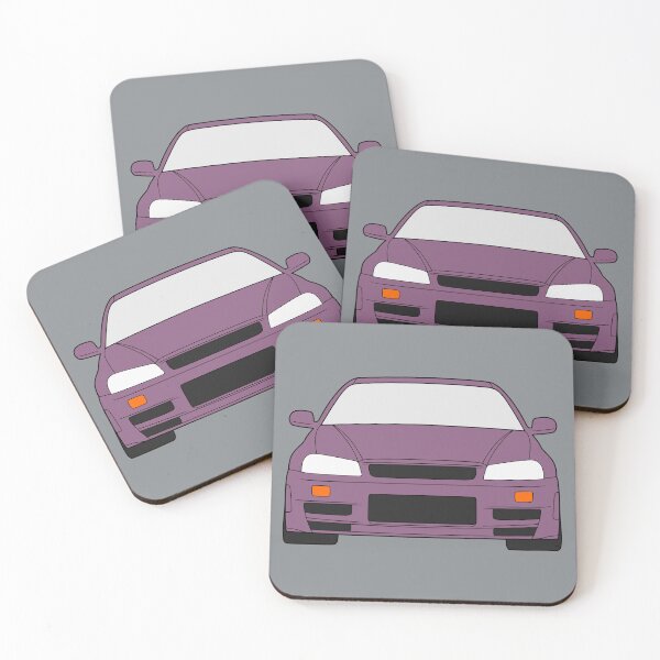 Item preview, Nissan Skyline R34 GTR midnight purple color designed and sold by EdimDesign.