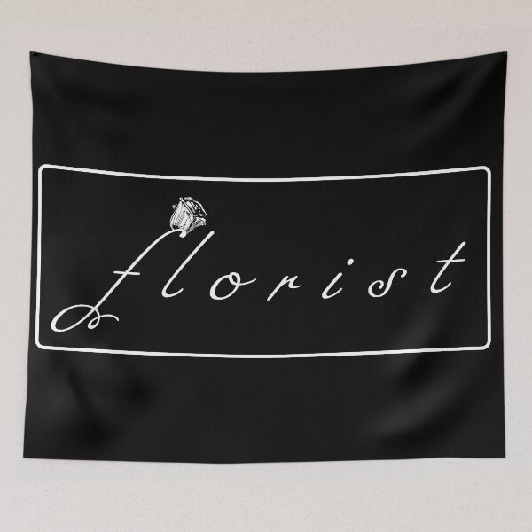 Item preview, florist shop tag designed and sold by HAIFAHARIS.