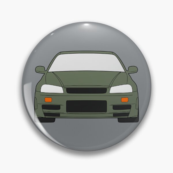 Item preview, Nissan Skyline R34 GTR jade green color designed and sold by EdimDesign.