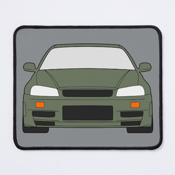 Item preview, Nissan Skyline R34 GTR jade green color designed and sold by EdimDesign.