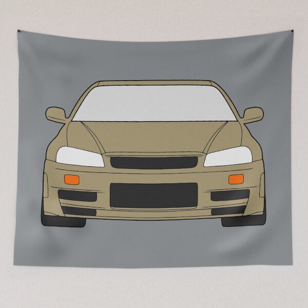 Item preview, Nissan Skyline R34 GTR silica brass sand color designed and sold by EdimDesign.