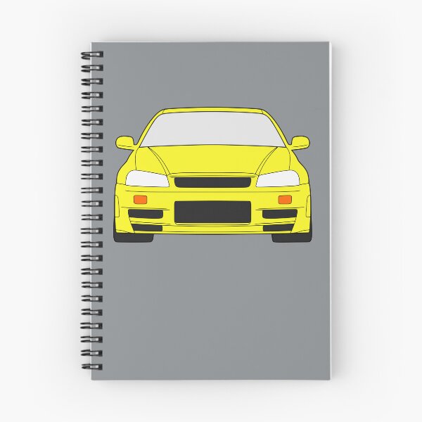 Item preview, Nissan Skyline R34 GTR lightning yellow color designed and sold by EdimDesign.