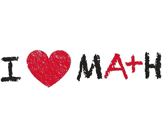 Póster «Amo las matemáticas» de ImagePixel | Redbubble