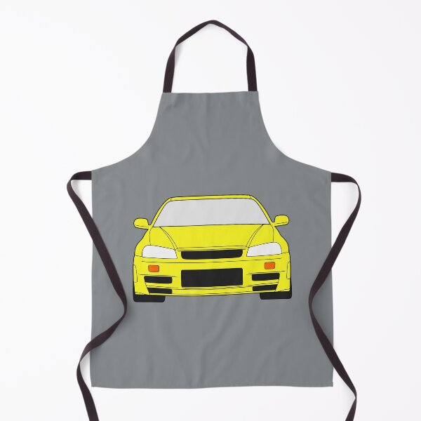 Item preview, Nissan Skyline R34 GTR lightning yellow color designed and sold by EdimDesign.