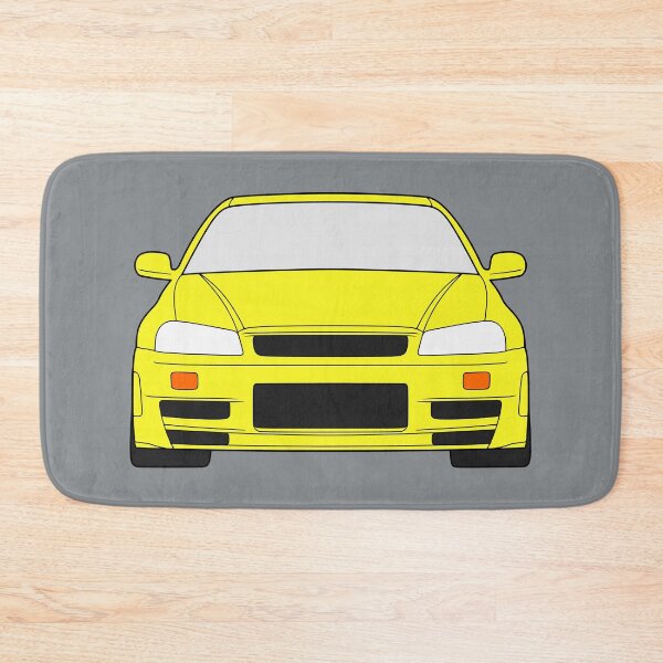 Item preview, Nissan Skyline R34 GTR lightning yellow color designed and sold by EdimDesign.