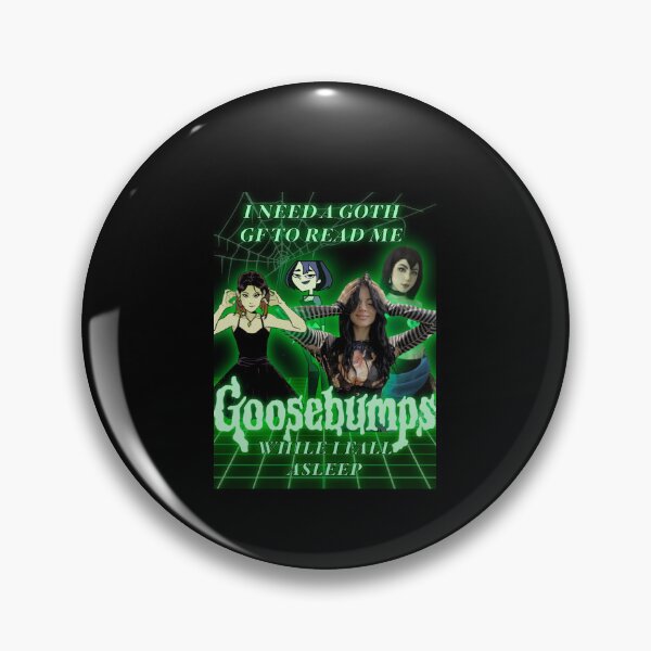 Artikelvorschau, Goth GF Gänsehaut-Klassiker-T-Shirt entworfen und verkauft von MatthijsKuij.