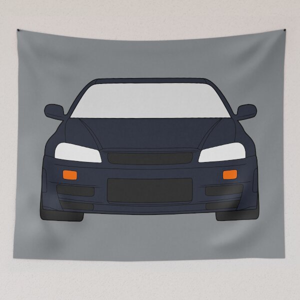 Item preview, Nissan Skyline R34 GTR marine blue color designed and sold by EdimDesign.