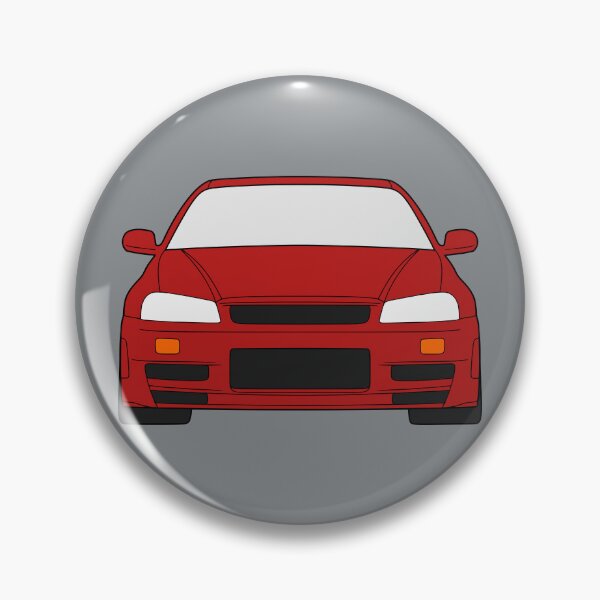 Item preview, Nissan Skyline R34 GTR active red color designed and sold by EdimDesign.