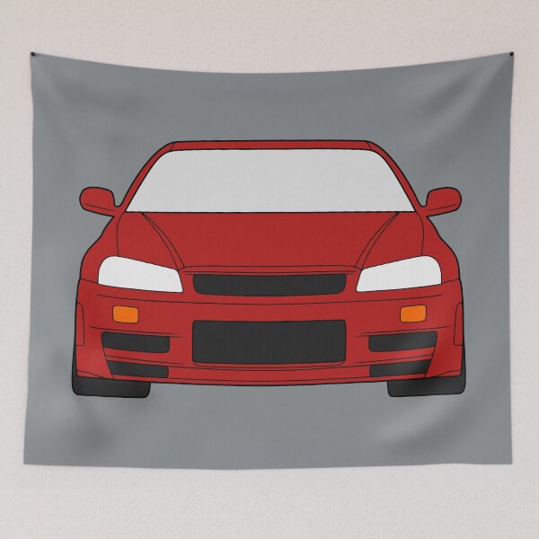 Item preview, Nissan Skyline R34 GTR active red color designed and sold by EdimDesign.