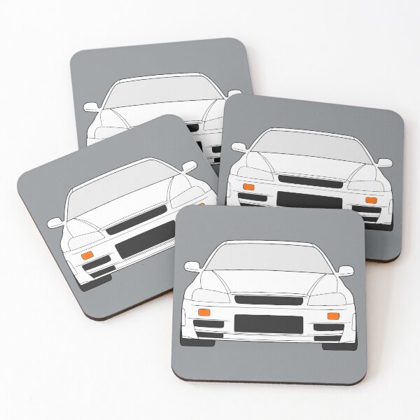 Item preview, Nissan Skyline R34 GTR white color designed and sold by EdimDesign.