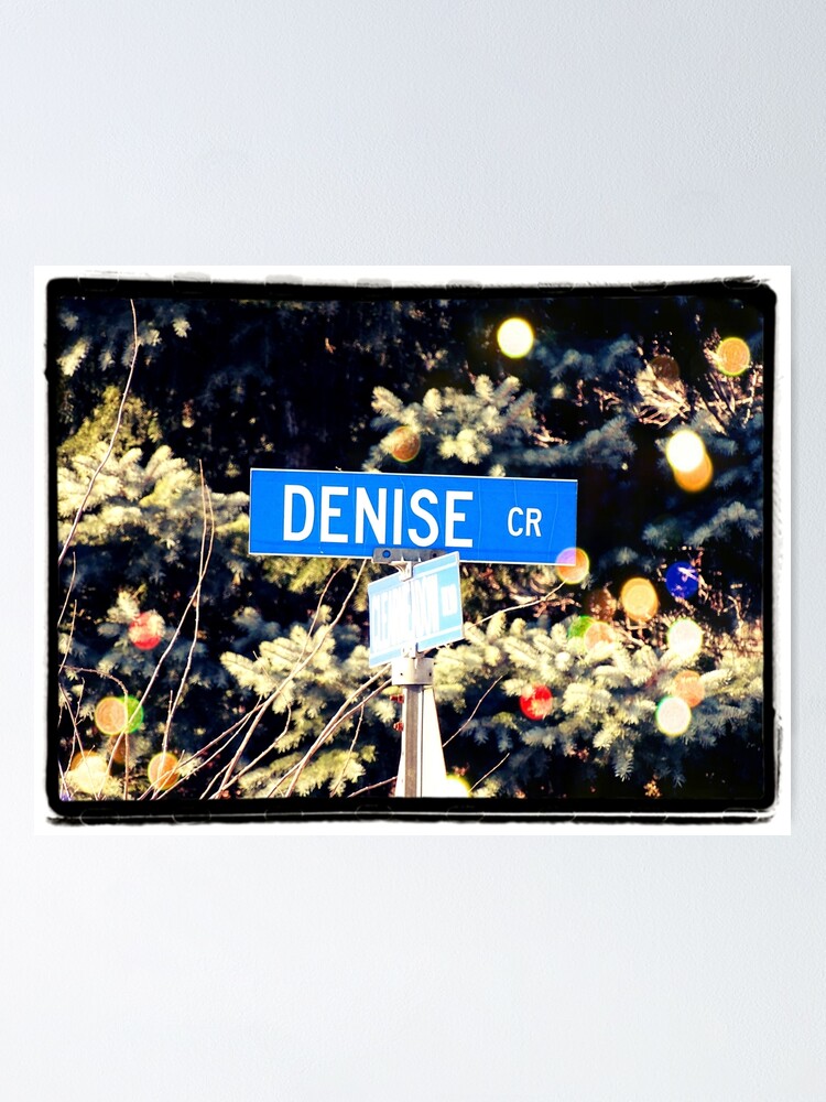 Alternate view of Denise Poster