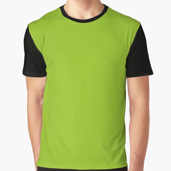 Khaki Green Solid Color Decor | Graphic T-Shirt