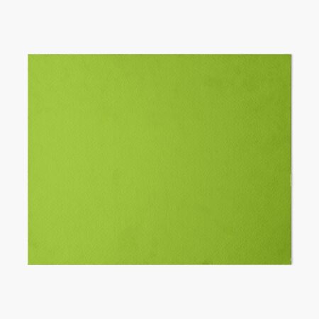 Lime Green | Solid Color |  Art Board Print
