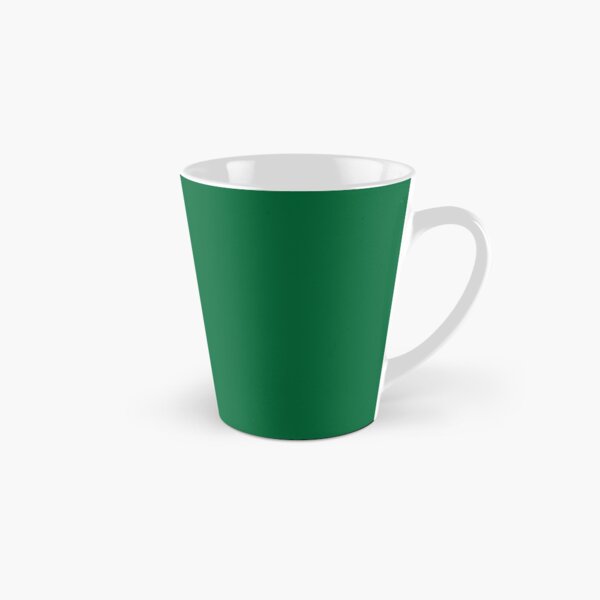 Hunter Green | Dark Green | Solid Color | Tall Mug