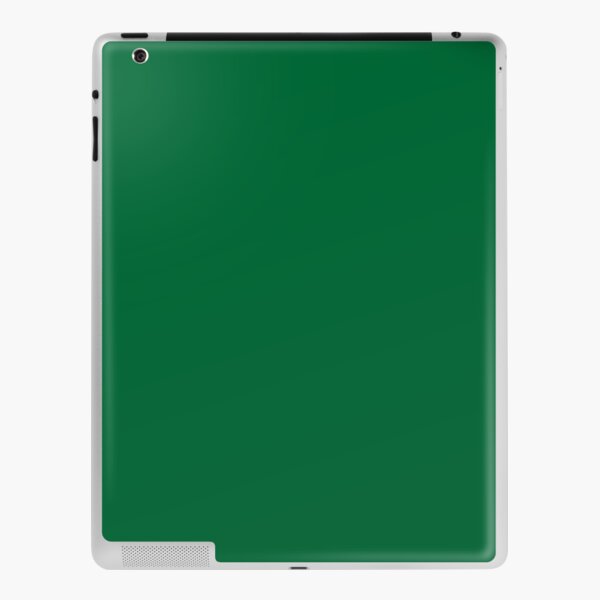 Hunter Green | Dark Green | Solid Color |  iPad Skin
