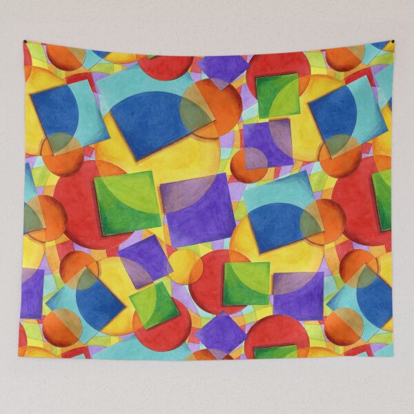 Item preview, Candy Rainbow Geometric Plaid designed and sold by PatriciaSheaDesigns.
