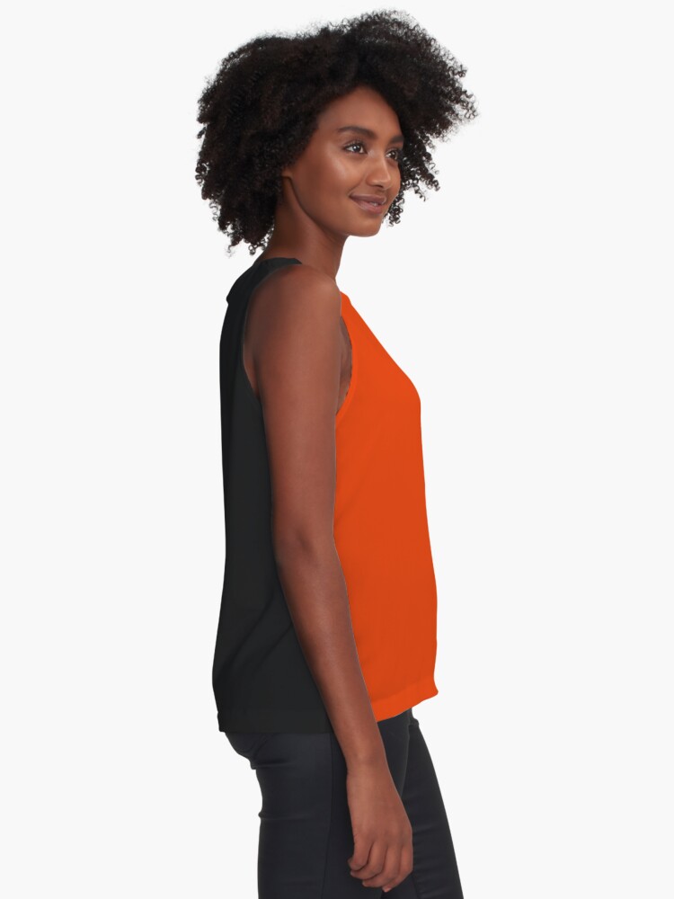 Solid Color Sleeveless Top