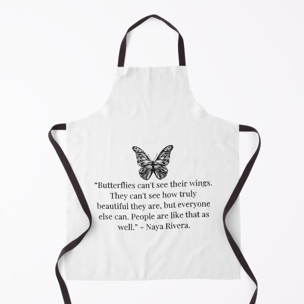 Item preview, Green cast Naya Rivera Butterfly Quote designed and sold by Clarksandraweat.