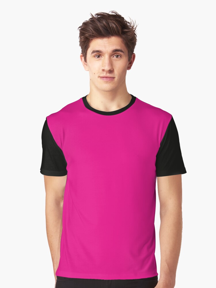 mus eller rotte krænkelse skyde Hot Pink | Solid Color | " Graphic T-Shirt for Sale by EclecticAtHeART |  Redbubble