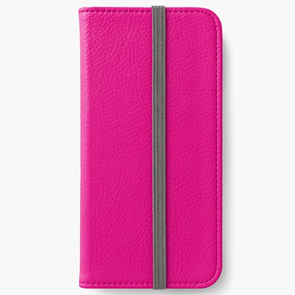 Hot Pink | Solid Color | iPhone Wallet