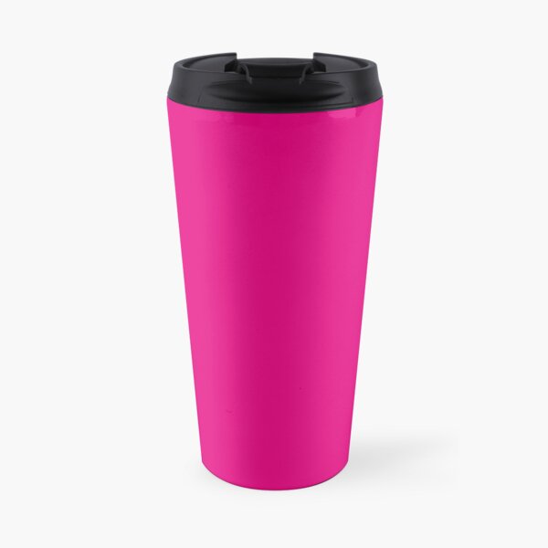 Hot Pink | Solid Color | Travel Mug