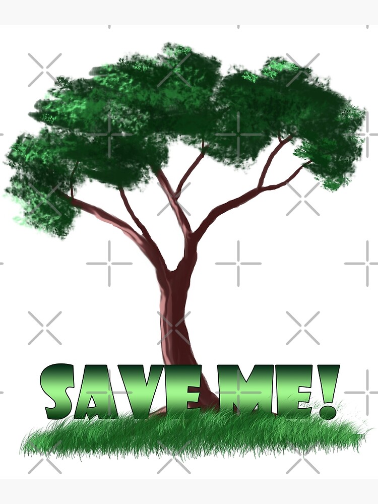 Save Trees Drawing: Easy Step-by-Step Tutorial