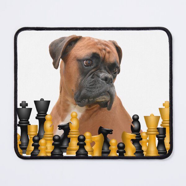 Item preview, Boxer Dog - Chess Game designed and sold by Move-Art.