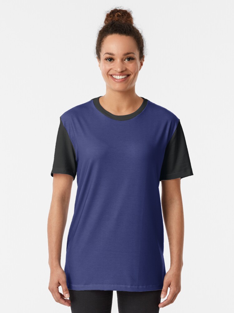Redbubble Solid Graphic Blue Color Dark | Blue EclecticAtHeART \
