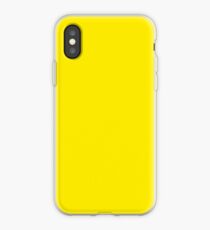 Yellow | Solid Color iPhone Case