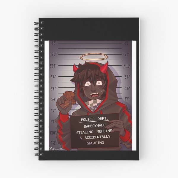 Item preview, BadBoyHalo Mugshot Póster designed and sold by BrendaCantu.