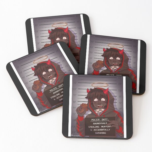Item preview, BadBoyHalo Mugshot Poster designed and sold by BrendaCantu.
