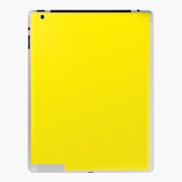 Yellow | Bright Yellow | Solid Color |  iPad Skin