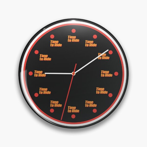 Artikelvorschau, Time to Ride Uhr Sticker und mehr... entworfen und verkauft von MotorcycleLove.