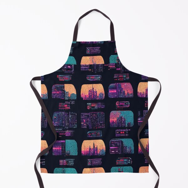 Item preview, cyberpunk retro pattern designed and sold by Chillapy.