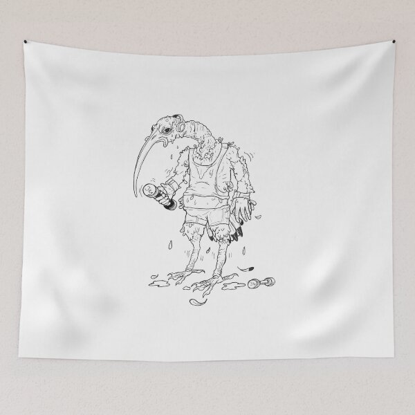 Item preview,  Bin Chicken Gym Bro designed and sold by LukeRosenberg.