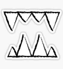 The Hunter (Ancient Carving) Sticker