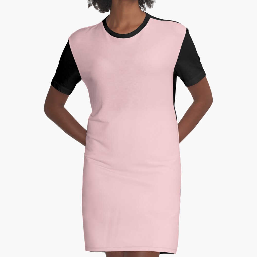 Rose Quartz 13-1520 TCX | Pantone Color of the Year 2016 | Pantone | Color Trends | Solid Colors | Fashion Colors | Graphic T-Shirt Dress