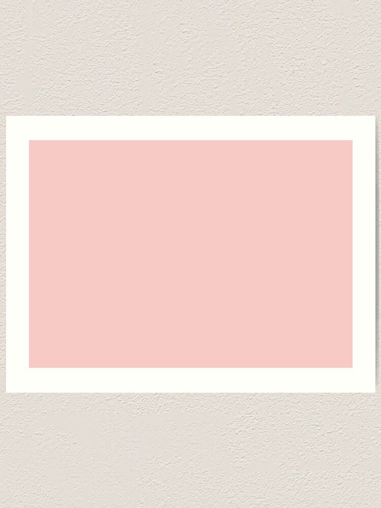 Rose Quartz, Soft Pink, Color Trends, Solid Colors, Fashion Colors,  Art  Print for Sale by EclecticAtHeART