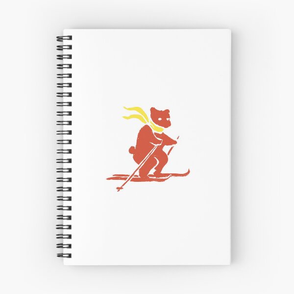 Item preview, Bear on Skiis designed and sold by RAJillustration.