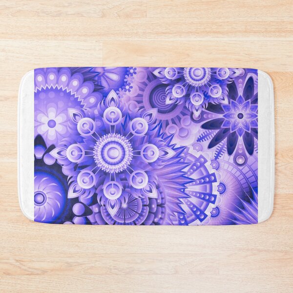 Item preview, Purple Pattern with Unusual Flowers designed and sold by Dven-Clothes.