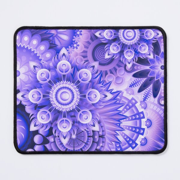 Item preview, Purple Pattern with Unusual Flowers designed and sold by Dven-Clothes.